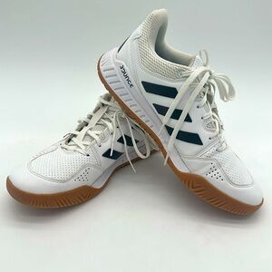 Adidas Bounce White and Black Sneakers Mens Size 9.5